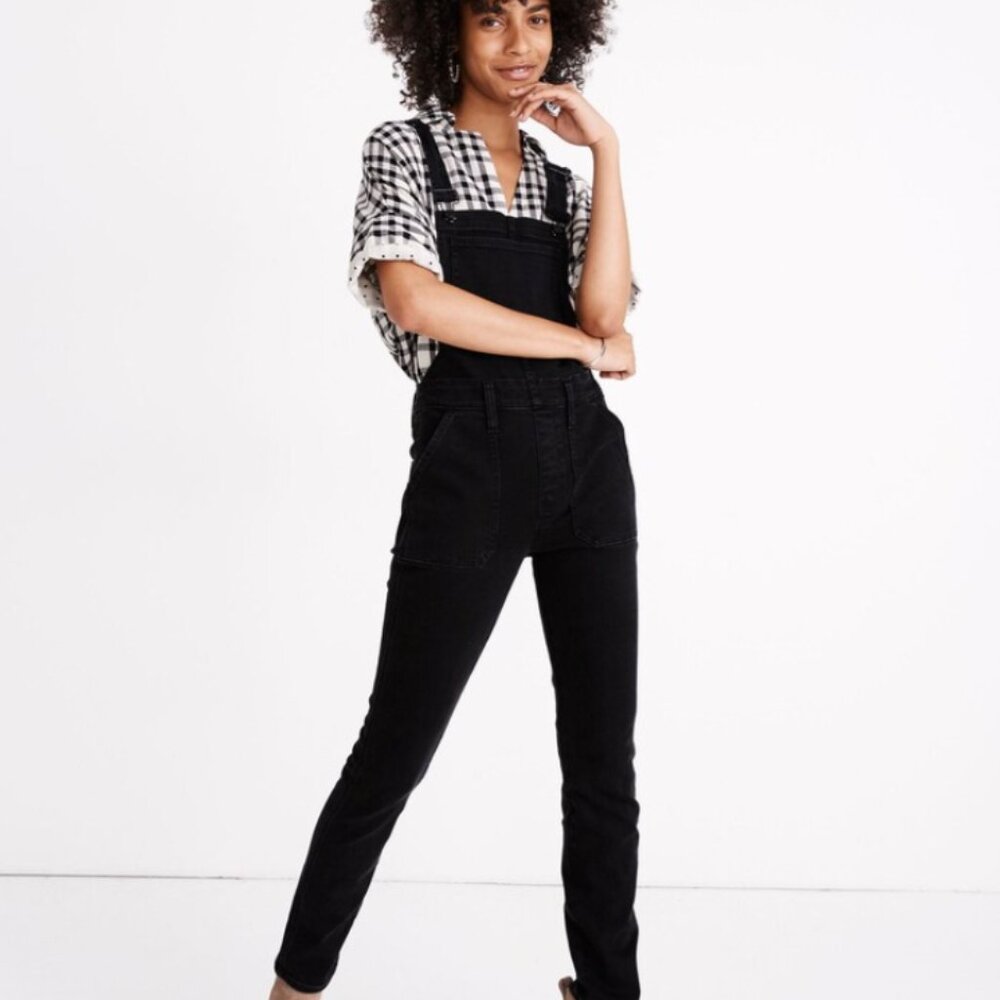 Madewell TALL Skinny Overalls in Lunar Wash